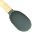 Spatula Blissford , Homla, 32x7 cm, lemn de cauciuc/silicon, verde/bej