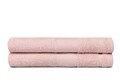 Set 2 prosoape de maini, Beverly Hills Polo Club, Powder Pink, 50 x 100 cm, 100% bumbac