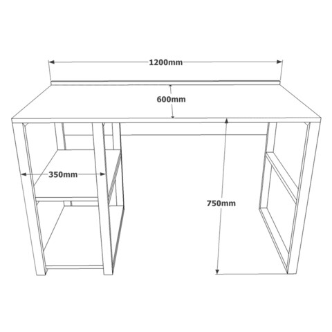 Birou, Locelso, ML8-A, 120x75x60 cm, Maro