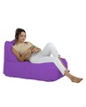 Fotoliu puf, Bean Bag, Ferndale Trendy, 105 x 75 cm, poliester impermeabil, mov