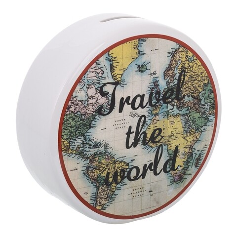 Pusculita, Travel the World, Creaciones Meng, 15x15.1 cm, ceramica