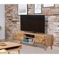 Set mobilier living 3 piese, comoda, comoda tv si masuta, Motto 731, Vella, atlantic pine