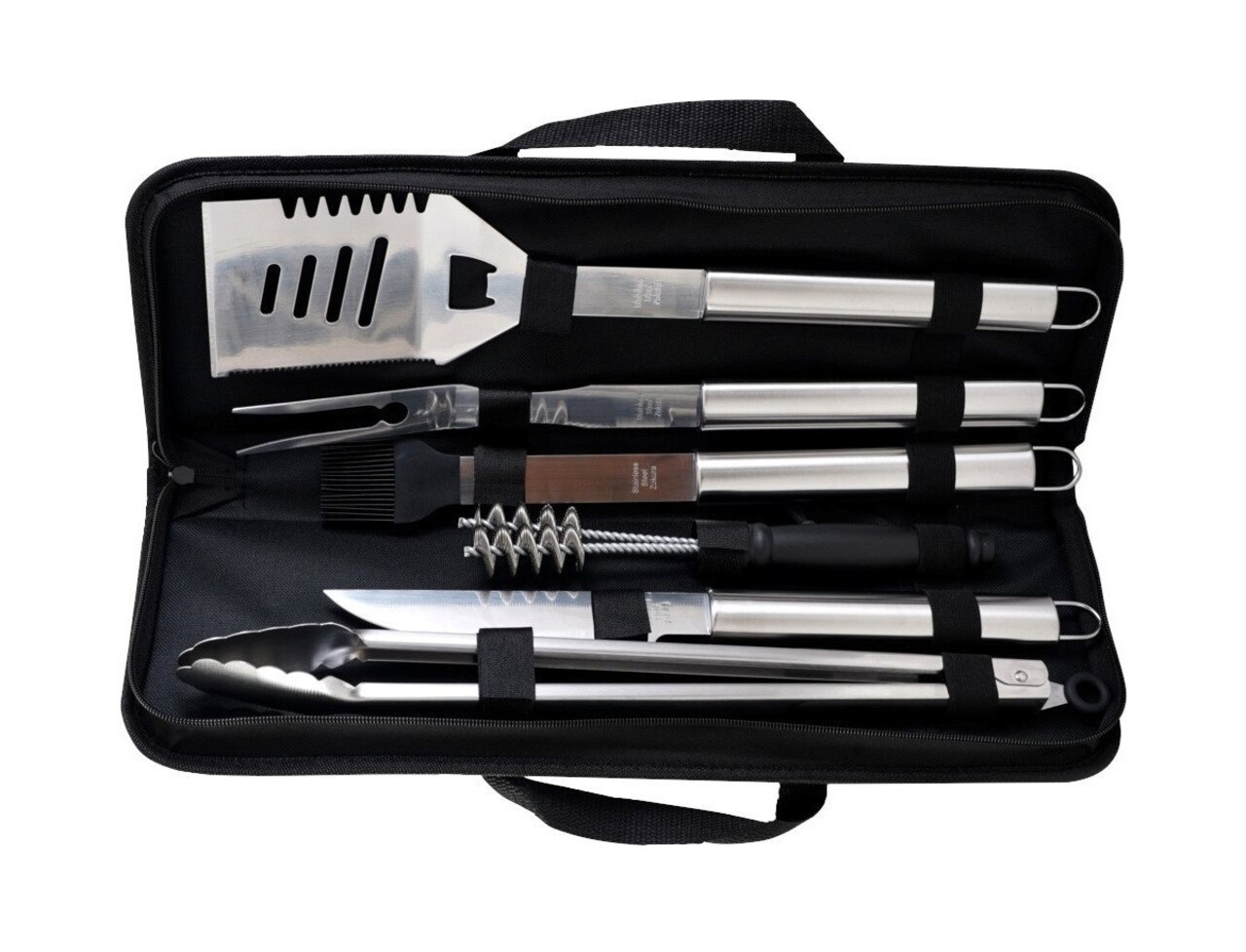 Set 8 Piese Pentru Gratar, Zokura, Inox