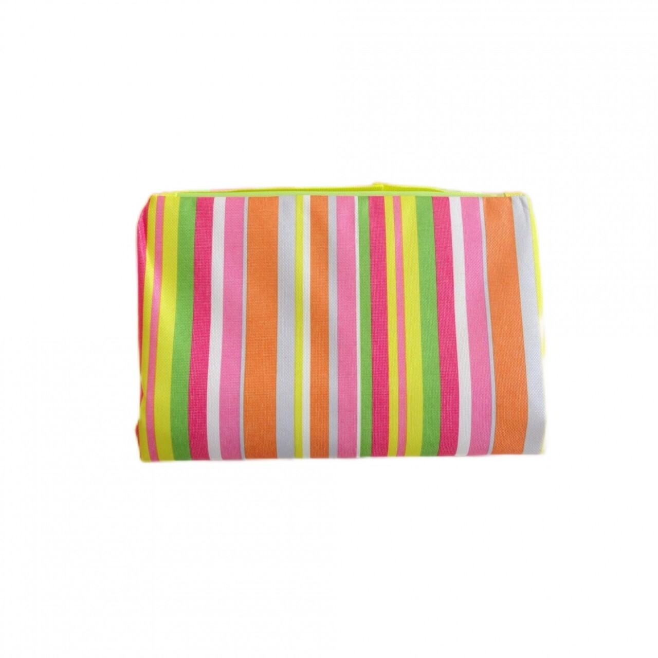 Patura Pentru Picnic Pink Stripes, Heinner, 145x150 Cm, Poliester, Multicolor