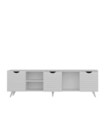 Comoda TV, Avva Home, Patara, 180x53.4x29.5 cm, Alb