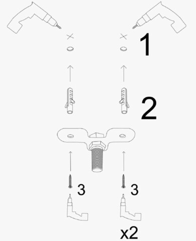 Lustra, Opviq, 892OPV1542, Fier, Negru/Nichel