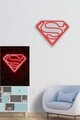 Decoratiune luminoasa LED, Superman,  Benzi flexibile de neon, DC 12 V, Rosu