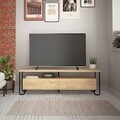 Comoda TV Cornea, Decortie, 150x42x45 cm, bej