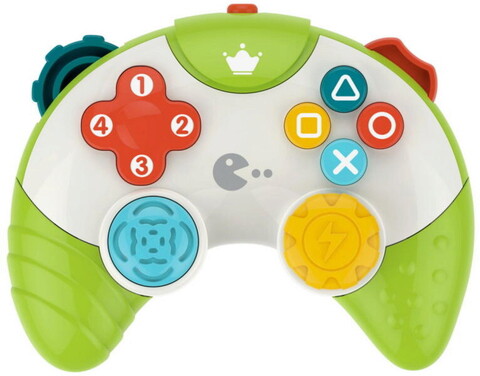 Jucarie maneta, Baby gamepad, HE0531, 18M+, plastic, multicolor