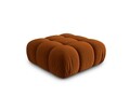 Taburet, Bellis, Micadoni Home, BL, 94x94x39 cm, catifea, caramiziu