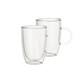 Set 2 cani cu perete dublu, Villeroy & Boch, Artesano Hot Beverages Universal, 390 ml, sticla borosilicata