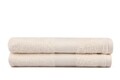 Set 2 prosoape de maini, Beverly Hills Polo Club, Cream  Clared Red, 50 x 100 cm, 100% bumbac