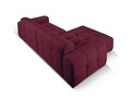 Coltar stanga 4 locuri, Kendal, Micadoni Home, BL, 256x173x79 cm, catifea, mov