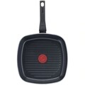 Tigaie grill, Tefal, Simply Clean, 26 x 26 cm, aluminiu