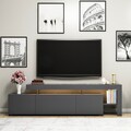 Comoda TV Beliz, Inarch, 192x37x53 cm, antracit