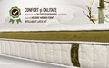 Saltea Green Future Nature Bamboo 180x200 cm, H 25 cm, Latex, Memory, Dual Confort