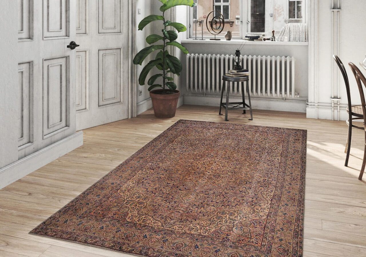 Covor, Brown AL 25 , 75x230 cm, Poliester , Multicolor