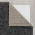 Covor Feather Soft Charcoal, Flair Rugs, 160x230 cm, polipropilena, carbune