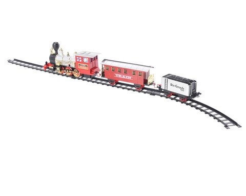 Decoratiune luminoasa Xmas express train, Lumineo, 40 LED-uri, multicolor