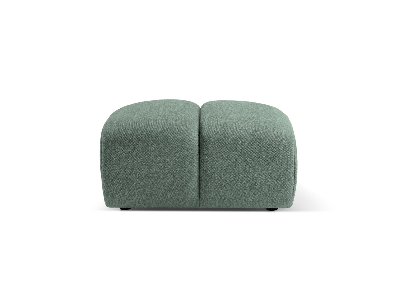 Taburet, Diana-192, Micadoni Home, 82x60x42 cm, catifea structurata, verde menta