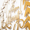 Decoratiune de luminoasa XMASGOLD-010, Tanelorn, 56x56 cm, metal, auriu