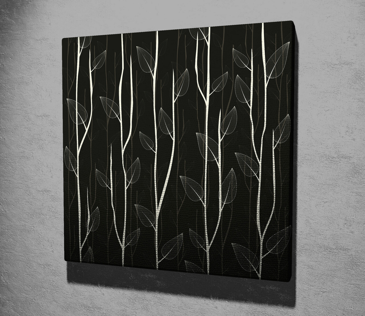 Tablou decorativ, KC071, Canvas, Dimensiune: 45 x 45 cm, Multicolor