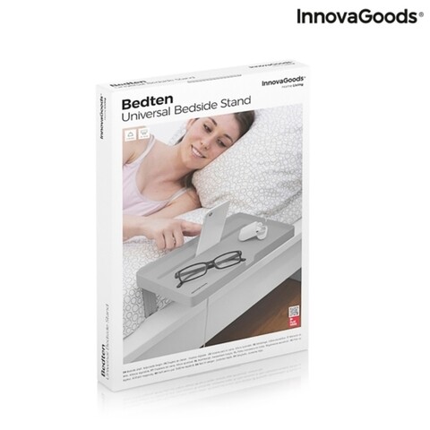 Raft universal pentru pat Bedten, InnovaGoods, 30x19 cm, otel/ABS