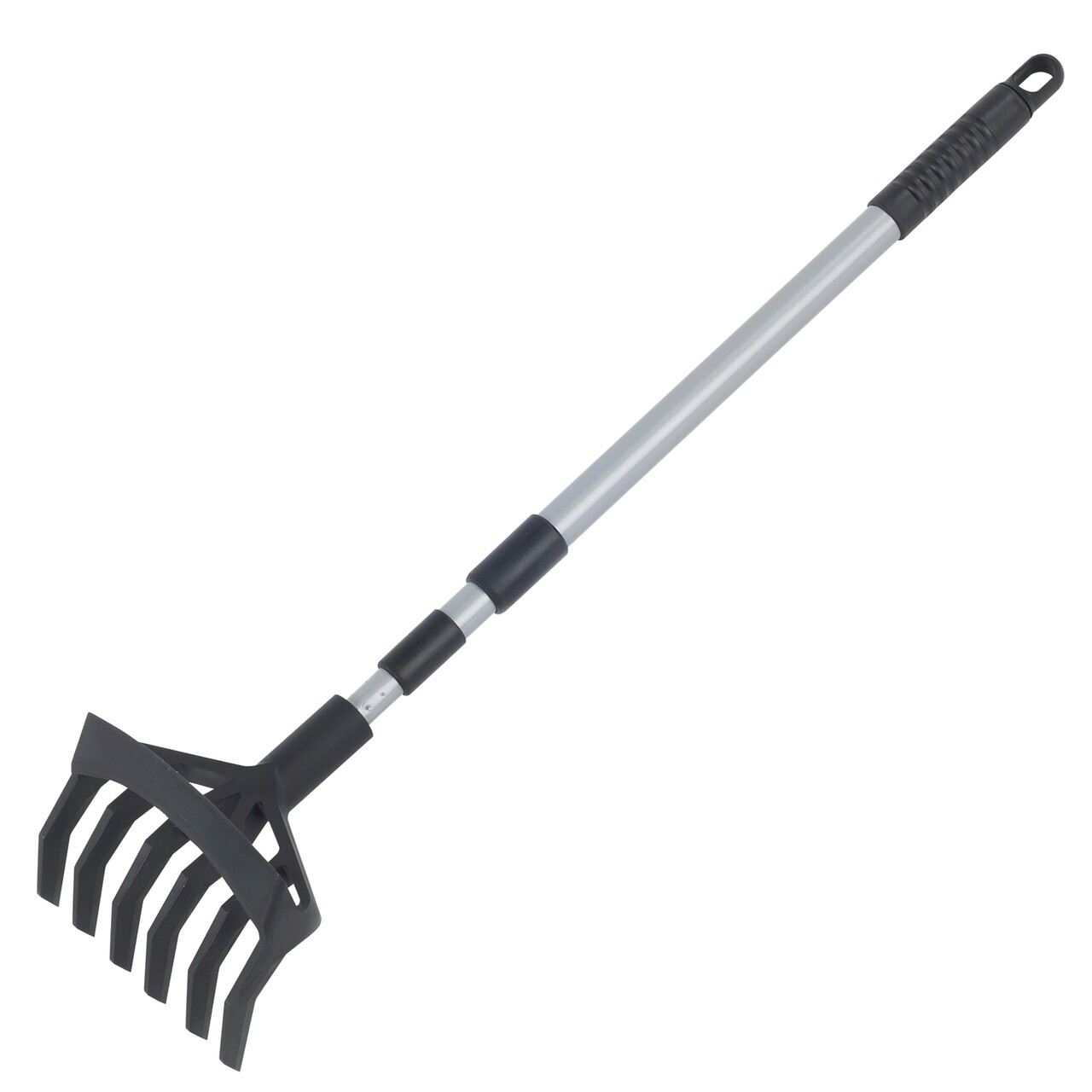 Sapa de gradina si cultivator 2 in 1 Maximex, Garden, 17x71 cm, otel, negru/gri