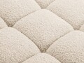 Canapea modulara 4 locuri cotiera stanga, Bellis-213, Micadoni Home, 282x94x70 cm, tesatura boucle, bej deschis