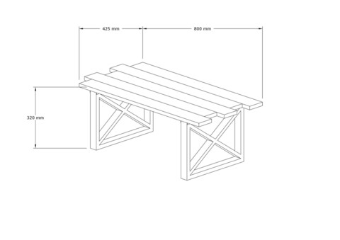 Masuta de cafea, Puqa Design, Sinem, 80x32x42.5 cm, PAL, Safir / Antracit / Negru