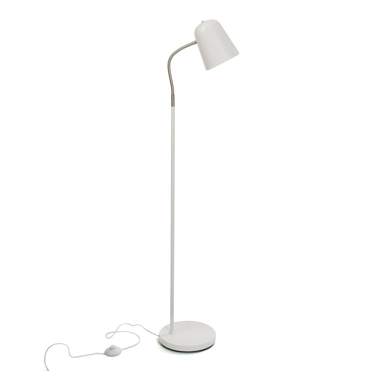 Lampadar Davion, Versa, 35 X 23 X 142 Cm, 1 X E27, 40W, Metal, Alb