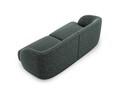 Canapea 2 locuri, Miley, Micadoni Home, BL, 184x85x74 cm, poliester chenille, albastru petrol