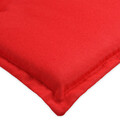 Perna sezlong Basic Red, 60x190x5 cm, poliuretan/poliester, rosu