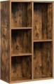 Corp biblioteca, Vasagle, 50x24x80 cm, PAL, maro rustic