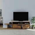 Comoda TV, Homitis, Lyra, 167x44.8x33 cm, Lagina / Hits