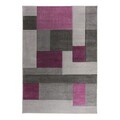 Covor Cosmos, Flair Rugs, 120x170 cm, polipropilena, mov/gri