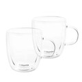 Set 2 cani Cembra, Homla, 420 ml, sticla borosilicata, transparent