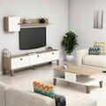 Set mobilier living, Almaren, Sumer G5020, PAL, Stejar / Alb