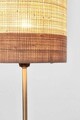 Lampa de masa Aylen, Bizzotto, 16.5x40 cm, 1 x E14, otel/in, natural/bej