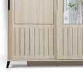 Dulap pentru haine, Comforty, Pasific Home Fuga, 120x216x60 cm, Stejar