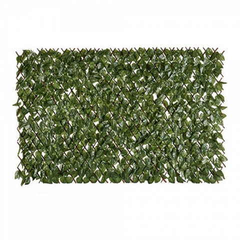 Panou decorativ Ibergarden, 200x4x100 cm, plastic, verde
