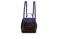 Rucsac Beverly Hills Polo Club, 622, piele ecologica, maro/mov