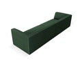 Canapea 4 locuri, Ruby, Micadoni Home, BL, 302x93x69 cm, poliester, verde