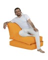 Fotoliu extensibil, Siesta, Ferndale Bean Bag, 55 - 180 cm, poliester impermeabil, portocaliu