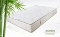 Saltea Ortopedica, Hipoalergenica, Premium Bamboo Memory Latex, 160x190 cm, Arcuri Pocket, 7 Zone de Confort