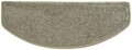 Covor scari Semirotund C-290133, Decorino, 24x65 cm, polipropilena, grej