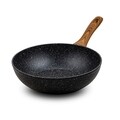 Tigaie wok cu invelis stone antiaderent Nature, NAVA, Ø28 cm, aluminiu