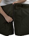 Fotoliu extensibil, Siesta, Ferndale Bean Bag, 55 - 180 cm, poliester impermeabil, negru