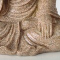 Decoratiune Niamey Buddha, Boltze, 28 cm, polirasina, bej