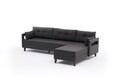 Coltar pe dreapta Comfort, Balcab Home, 275x80x80 cm, lemn, antracit